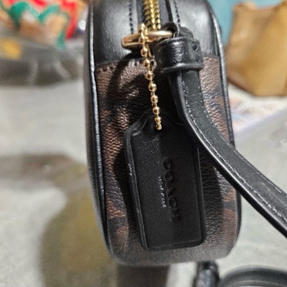 Coach Black and Brown Crossbody Bag - Picture 8 of 10